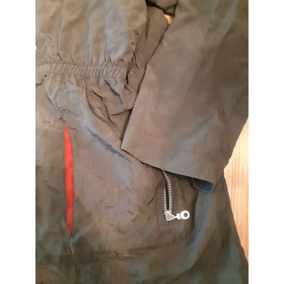 Seven7 Jacket Coat Windbreaker Solid Gray Full Zip - Picture 2 of 5